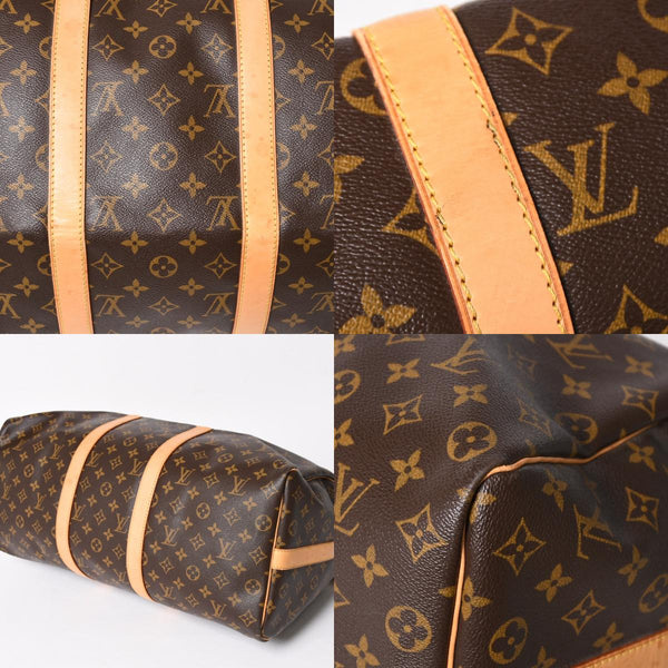 LOUIS VUITTON Keepall 50 Boston bag M41426 PVC leather monogram FL0053 Gold hardware Good condition Used 4a004902