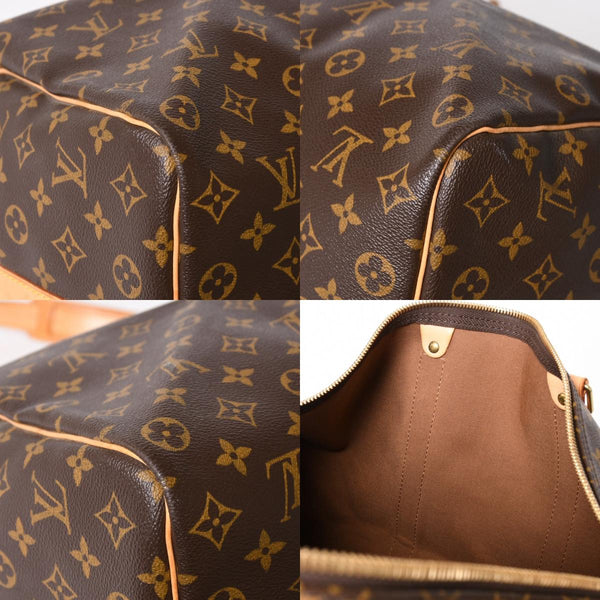 LOUIS VUITTON Keepall 50 Boston bag M41426 PVC leather monogram FL0053 Gold hardware Good condition Used 4a004902