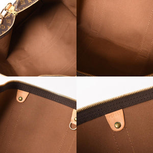 LOUIS VUITTON Keepall 50 Boston bag M41426 PVC leather monogram FL0053 Gold hardware Good condition Used 4a004902