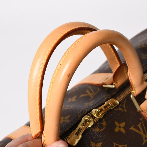 LOUIS VUITTON Keepall 50 Boston bag M41426 PVC leather monogram FL0053 Gold hardware Good condition Used 4a004902