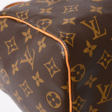 画像をギャラリービューアに読み込む, 極美品 LOUIS VUITTON ルイヴィトン スピーディ25 ハンドバック M41528 モノグラム PVCコーティングキャンバス レザー ブラウン ゴールド金具 中古 4a004904