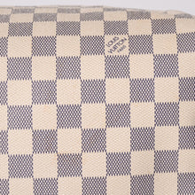 画像をギャラリービューアに読み込む, LOUIS VUITTON ルイヴィトン ダミエ アズール スピーディ30 ハンドバッグ N41533 ホワイト ゴールド金具 ロゴ 美品 中古 4a004882