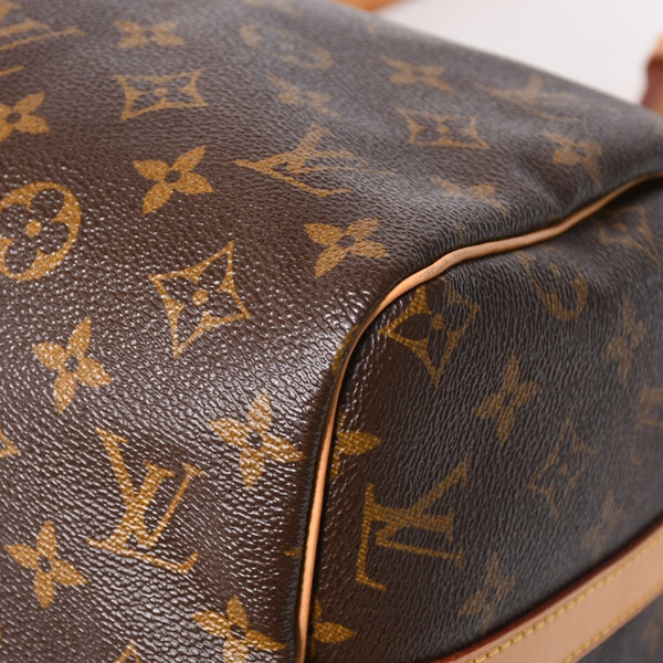Very Good Condition LOUIS VUITTON Speedy 30 Handbag M41526 Monogram Brown Gold Hardware Used 4a004908