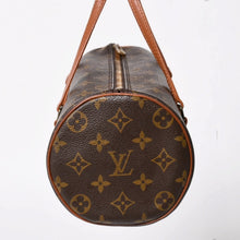画像をギャラリービューアに読み込む, 極美品 LOUIS VUITTON ルイヴィトン パピヨン26 ハンドバッグ M51366 モノグラム ブラウン レザー ゴールド金具 旧型 中古 4a004892