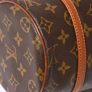 Very Good Condition LOUIS VUITTON Papillon 26 Handbag M51366 Monogram Brown Leather Gold Hardware Old Model Used 4a004892