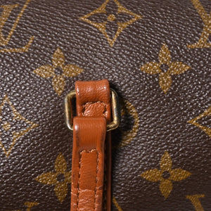 Very Good Condition LOUIS VUITTON Papillon 26 Handbag M51366 Monogram Brown Leather Gold Hardware Old Model Used 4a004892