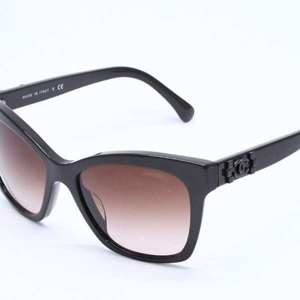 CHANEL sunglasses, eyewear, Coco Mark, 5313-A c.1501/S5, Size 56◻18 140 Brown Excellent condition Used 4a005107