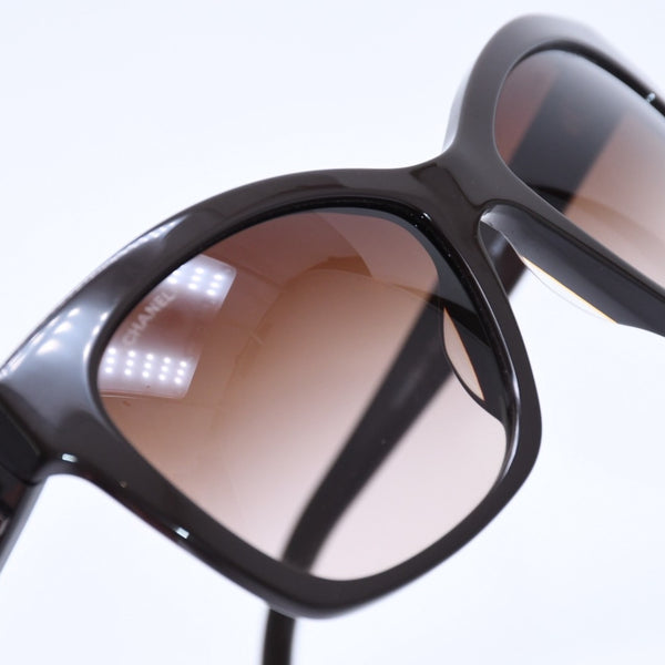 CHANEL sunglasses, eyewear, Coco Mark, 5313-A c.1501/S5, Size 56◻18 140 Brown Excellent condition Used 4a005107