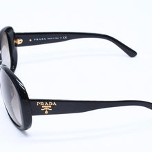 画像をギャラリービューアに読み込む, PRADA プラダ サングラス アイウェア SSPR03M-A 1AB-3M1 サイズ59□15 135 ブラック アセテート 美品 中古 4a005104