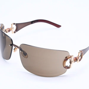 GUCCI グッチ サングラス アイウェア ゴールド金具 ホースビット金具 GG2801/S 68◻︎13 115 美品 中古 4a004920