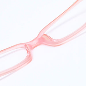 CHANEL Glasses Eyewear Coco Mark Silver Temple BC1950650 Pink Silver Hardware Good Condition Used 4a004925