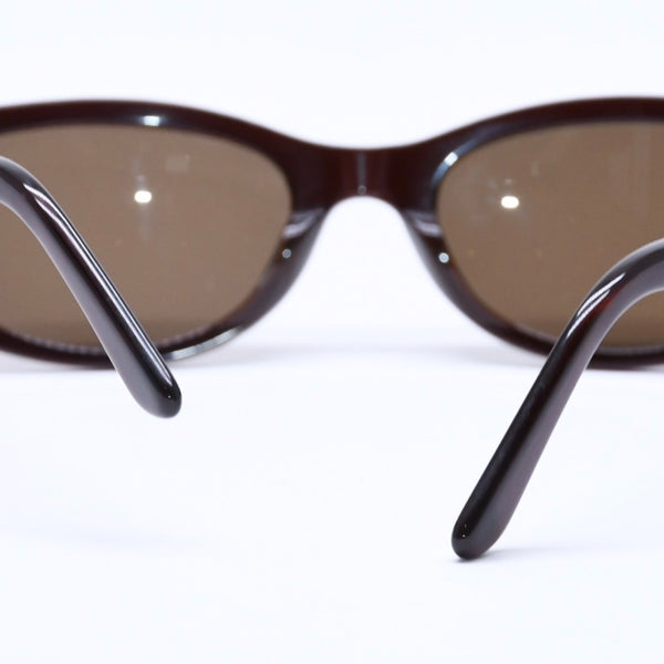 CHANEL sunglasses eyewear C56296 52◻19 125 Dark Brown Brown Excellent Condition Used 4a004916