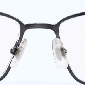 PRADA プラダ 眼鏡 メガネ アイウェア ブラックテンプル クリアレンズ サイドロゴ VPR 50S 56◻︎16 美品 中古 4a004923