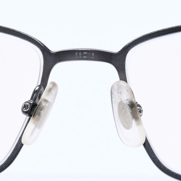 PRADA プラダ 眼鏡 メガネ アイウェア ブラックテンプル クリアレンズ サイドロゴ VPR 50S 56◻︎16 美品 中古 4a004923