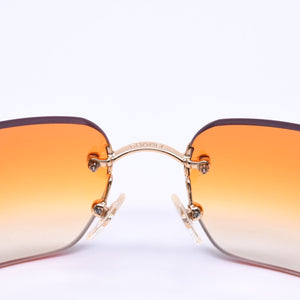 Mint condition CHANEL sunglasses, eyewear, rhinestone, Coco Mark, gold hardware, 4017-D 62◻17 120 Used 4a004919