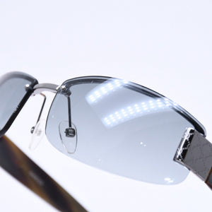 GUCCI sunglasses, eyewear, khaki lenses, khaki temples, silver hardware, GG1799/S 60◻15 125 Excellent condition Used 4a004926