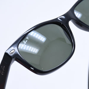極美品 Ray-Ban レイバン サングラス アイウェア RB2132 901/58 サイズ55◻︎18 ブラック 中古 4a005068