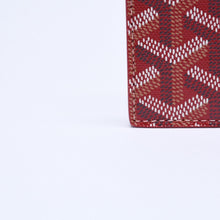 Load image into Gallery viewer, 未使用 GOYARD ゴヤール サン・シュルピス カードケース レッド STSULPPMLTY02CL02X レザー PVC 中古 4a005110