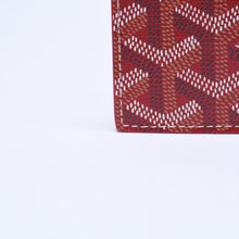 Load image into Gallery viewer, 未使用 GOYARD ゴヤール サン・シュルピス カードケース レッド STSULPPMLTY02CL02X レザー PVC 中古 4a005110