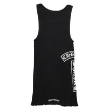 Load image into Gallery viewer, CHROME HEARTS クロムハーツ タンクトップ サイズL BSフレア オールドイングリッシュロゴ CHロゴ ブラック 美品 中古 4a005030
