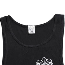 Load image into Gallery viewer, CHROME HEARTS クロムハーツ タンクトップ サイズL BSフレア オールドイングリッシュロゴ CHロゴ ブラック 美品 中古 4a005030