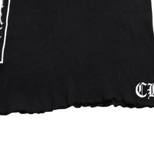 Load image into Gallery viewer, CHROME HEARTS クロムハーツ タンクトップ サイズL BSフレア オールドイングリッシュロゴ CHロゴ ブラック 美品 中古 4a005030