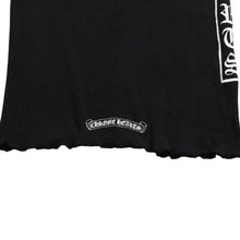 Load image into Gallery viewer, CHROME HEARTS クロムハーツ タンクトップ サイズL BSフレア オールドイングリッシュロゴ CHロゴ ブラック 美品 中古 4a005030
