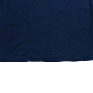 MIU MIU Cotton Jersey T-shirt MJE15 Patch Logo Cut and Sewn Short Sleeve T-shirt Indigo Blue Navy Size M Good Condition Used 4a004938