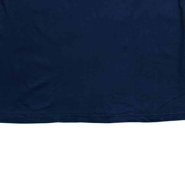 MIU MIU Cotton Jersey T-shirt MJE15 Patch Logo Cut and Sewn Short Sleeve T-shirt Indigo Blue Navy Size M Good Condition Used 4a004938