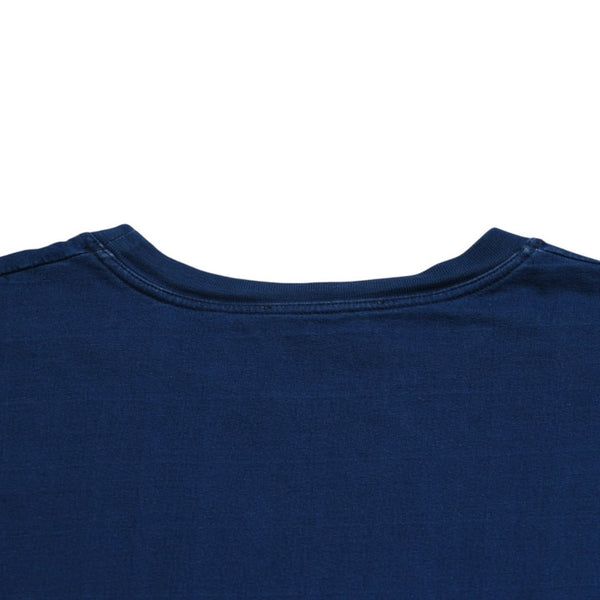 MIU MIU Cotton Jersey Long Sleeve T-Shirt MJE15 Long T-Shirt Long Sleeve T-Shirt Indigo Blue Navy Size M Good Condition Used 4a004939