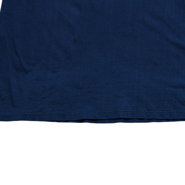 MIU MIU Cotton Jersey Long Sleeve T-Shirt MJE15 Long T-Shirt Long Sleeve T-Shirt Indigo Blue Navy Size M Good Condition Used 4a004939