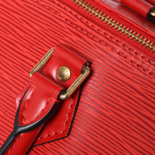 画像をギャラリービューアに読み込む, LOUIS VUITTON ルイヴィトン スピーディ25 ハンドバッグ M43017 エピ レザー レッド ゴールド金具 美品 中古 4a004957