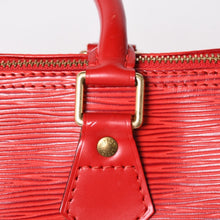 画像をギャラリービューアに読み込む, LOUIS VUITTON ルイヴィトン スピーディ25 ハンドバッグ M43017 エピ レザー レッド ゴールド金具 美品 中古 4a004957