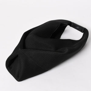極美品 Maison Margiela メソンマルジェラ MM6 ジャパニーズバッグ メッシュ スモール ハンドバッグ ブラック 中古 4a004954