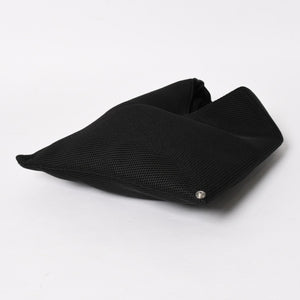 極美品 Maison Margiela メソンマルジェラ MM6 ジャパニーズバッグ メッシュ スモール ハンドバッグ ブラック 中古 4a004954