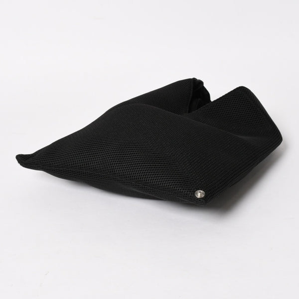 極美品 Maison Margiela メソンマルジェラ MM6 ジャパニーズバッグ メッシュ スモール ハンドバッグ ブラック 中古 4a004954