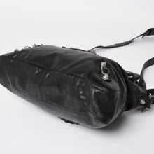 画像をギャラリービューアに読み込む, 極美品 BALENCIAGA バレンシアガ ザ ジャイアント タウン 2WAY ハンドバッグ 285434 ブラック レザー ショルダー 中古 4a004969
