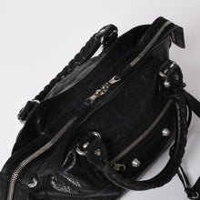 画像をギャラリービューアに読み込む, 極美品 BALENCIAGA バレンシアガ ザ ジャイアント タウン 2WAY ハンドバッグ 285434 ブラック レザー ショルダー 中古 4a004969