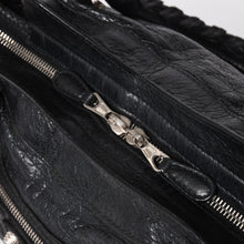 画像をギャラリービューアに読み込む, 極美品 BALENCIAGA バレンシアガ ザ ジャイアント タウン 2WAY ハンドバッグ 285434 ブラック レザー ショルダー 中古 4a004969