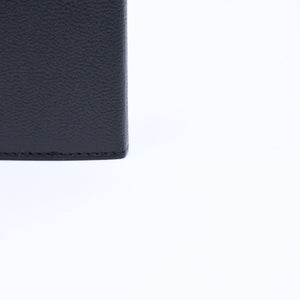 新品同様品 CHANEL シャネル Coco Mark ココマーク 手帳カバー ブックカバー 6番台 ブラック ゴールド金具 中古 4a004976