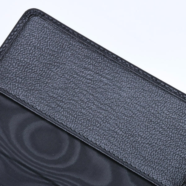 新品同様品 CHANEL シャネル Coco Mark ココマーク 手帳カバー ブックカバー 6番台 ブラック ゴールド金具 中古 4a004976