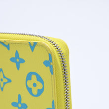 画像をギャラリービューアに読み込む, LOUIS VUITTON ルイヴィトン モノグラムプレイグランド ジッピーウォレット ヴェルティカル M82005 イエロー ブルー 美品 中古 4a004799