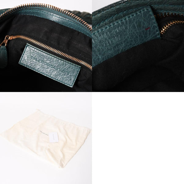 BALENCIAGA バレンシアガ ジャイアント シティ グリーン 173084 ハンドバッグ 2WAY レザー 美品 中古 4a004978