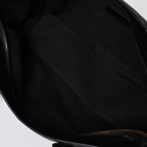 新品同様品 BALENCIAGA バレンシアガ Le Cityn East-West アリーナ ラムスキン ブラスハードウェア 8457042 ブラック シルバー金具 中古 4a004985