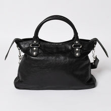 画像をギャラリービューアに読み込む, 極美品 BALENCIAGA バレンシアガ ザ ジャイアント タウン 2WAY ハンドバッグ 285434 ブラック レザー ショルダー 中古 4a004970