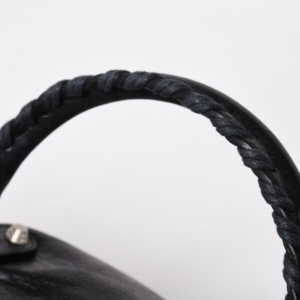 極美品 BALENCIAGA バレンシアガ ザ ジャイアント タウン 2WAY ハンドバッグ 285434 ブラック レザー ショルダー 中古 4a004970