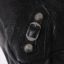 画像をギャラリービューアに読み込む, 極美品 BALENCIAGA バレンシアガ ザ ジャイアント タウン 2WAY ハンドバッグ 285434 ブラック レザー ショルダー 中古 4a004970