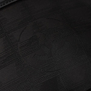極美品 CHANEL シャネル ニュートラベルライン ショルダーバッグ A30913 10番台 ココマーク ブラック ナイロンキャンバス 中古 4a004964