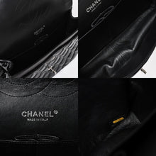 画像をギャラリービューアに読み込む, 極美品 CHANEL シャネル デカマトラッセ30 Wフラップ Wチェーンショルダーバッグ 15番台 ココマーク パテントレザー SV金具 中古 4a004962