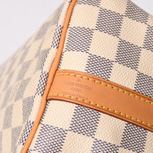画像をギャラリービューアに読み込む, LOUIS VUITTON ルイヴィトン スピーディバンドリエール30 N41373 ダミエアズールキャンバス ホワイト ブラウン 美品 中古 4a004955